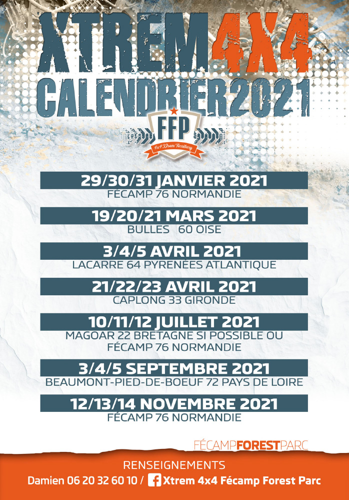 Calendrier FFP 2021